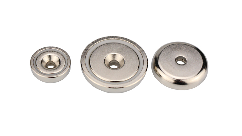 Countersunk Hole Neodymium Pot Magnets