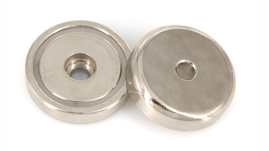 Counterbore Hole Neodymium Pot Magnets
