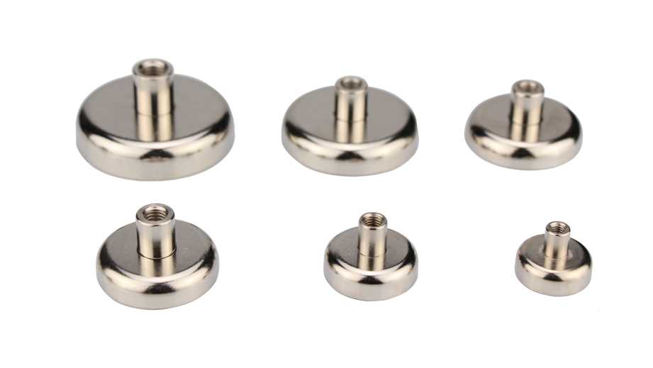 Female Threaded Neodymium Pot Magnets