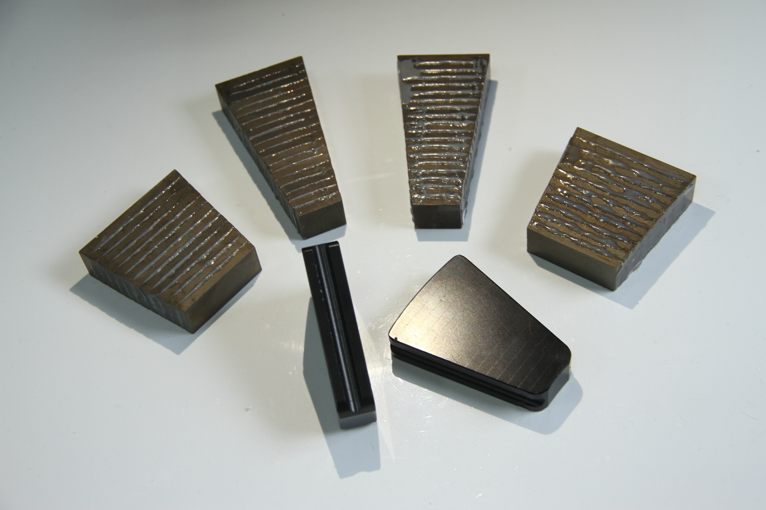 Segment Laminated Neodymium Magnets