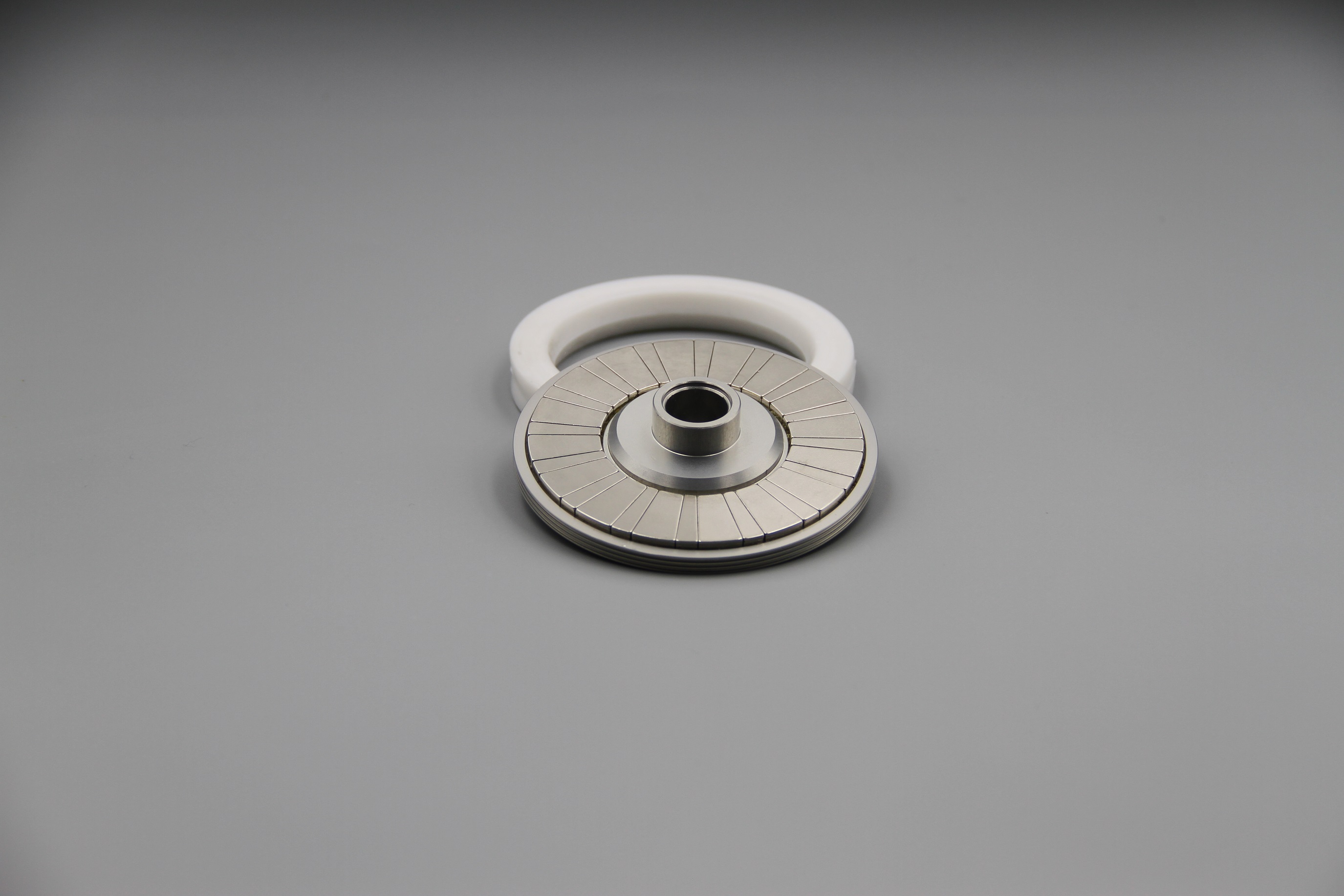Halbach robotic knee assemblies