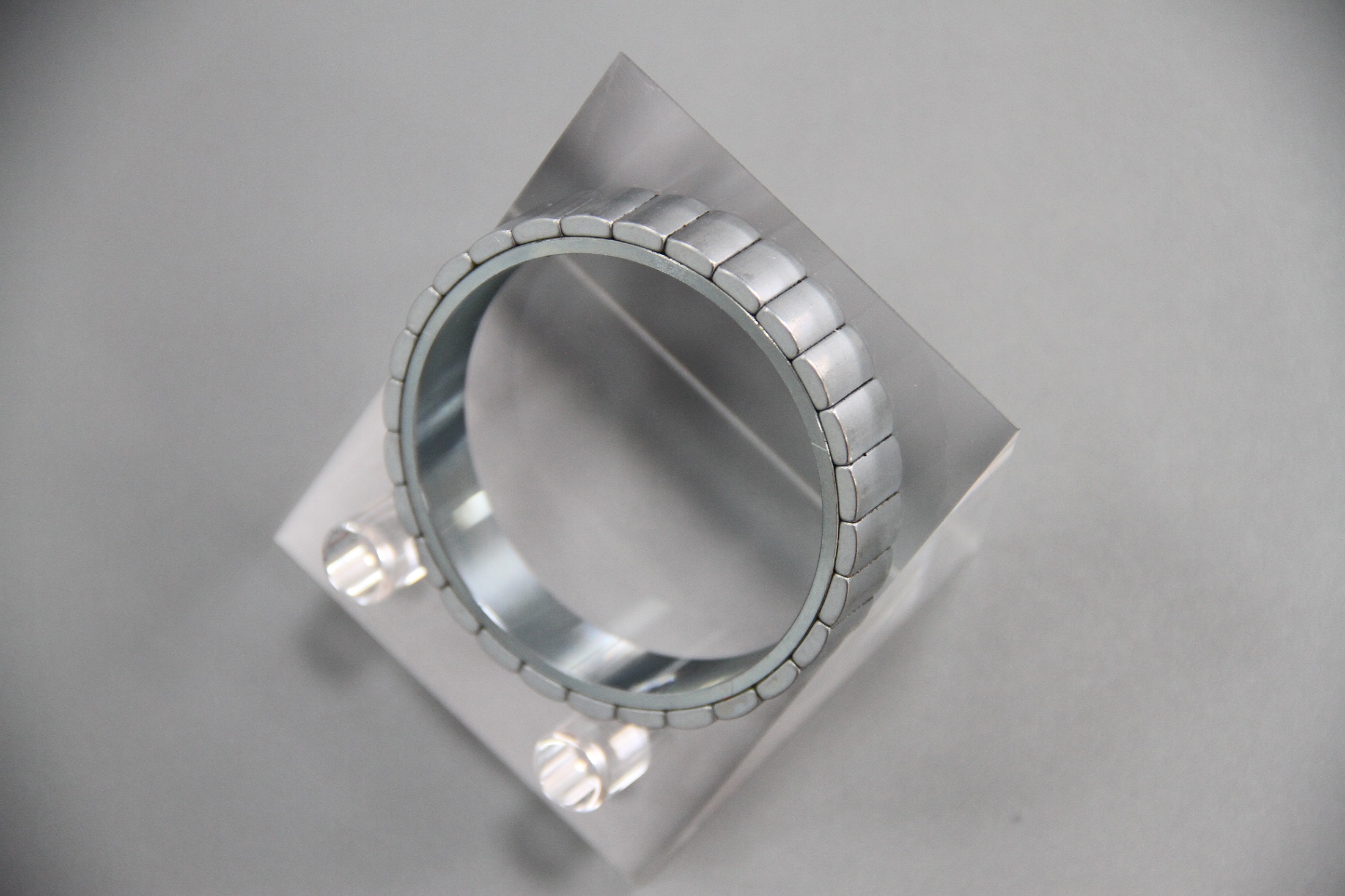 Magnetic motor rotor for robotic hip joints