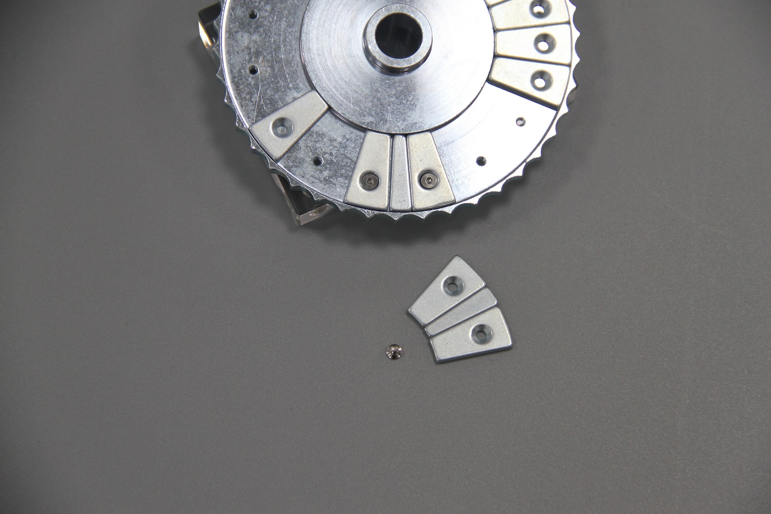 High-Temp Screw-Fixed Permanent Magnet Rotor for Robot Joint Motor